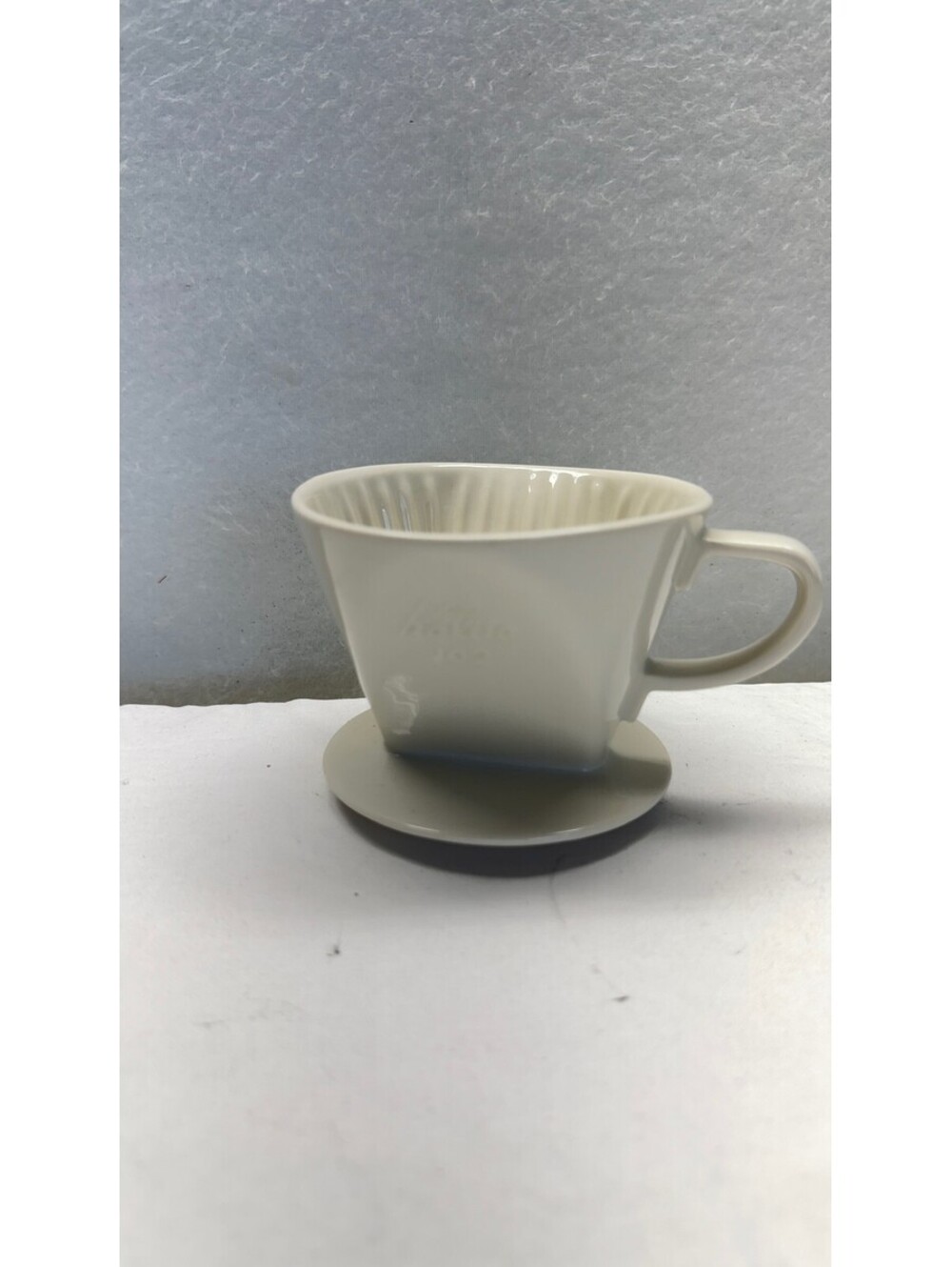 Kalita 102 Ceramic Coffee Dripper Pour Over Brewer White - Storage Location: E-3